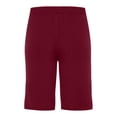 thumbnail image 4 of Plebaso Mens Shorts Summer Beach Shorts with Drawstring Solid Color Lightweight Vacation Pocket Shorts, 4 of 6