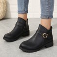 thumbnail image 4 of Styesk Boots for Women Winter Thick Bottom Boots Female Boots But Knee Thin Within The High Boots Water Proof Boots Round Toe Rider Boots Work Boots for Women, 4 of 6