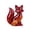 C, variant on Figurine Desktop Animal Sculpture Cute Collectible Art Piece For Home Shelf Display