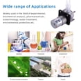thumbnail image 4 of GROTHEN DC 24V Peristaltic Pump with Silicone Tubing High Water Liquid Pump Dosing Pump Self-Priming -Corrosion Adjustable for DIY Aquarium Lab Chemical Analysis Dosing Additives Flat Pan, 4 of 7