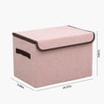 thumbnail image 2 of EGNMCR Closet Organizers and Storage,Organization and Storage, Larger Storage Cubes Foldable Storage Box With Lid, Storage Bin Organizer Basket With Sturdy Handles For Closet Storage baskets, 2 of 6