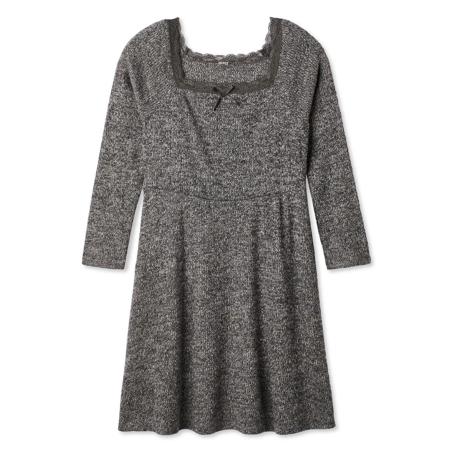 George Girls' Lace Trim Skater Dress
