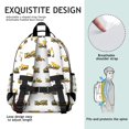 thumbnail image 2 of Cartoon Car Toddler Backpack Adjustable Padded Straps Chest Buckle Water-Resistant Durable School Backpack, 2 of 6