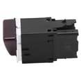 thumbnail image 3 of Commutateur de Flash d'Urgence d'Avertissement, Installation Facile Léger Robuste 18G953509 Rouge Foncé de Remplacement pour MK5 pour les Accessoires d'Intérieur de Voiture, 3 of 8