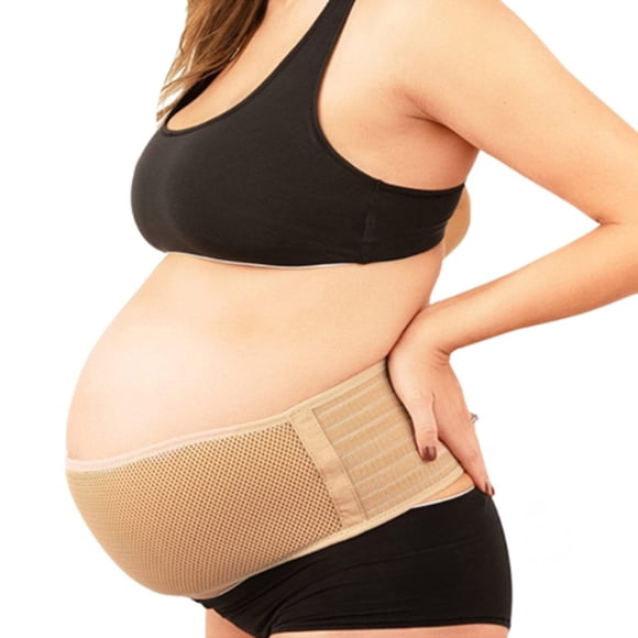Maternity Support Belt for Pregnancy Comfort and Pelvic Adjustable Breathable Belly Band Back Aid