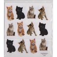 thumbnail image 1 of 2 Sheets - Cat KITTENS Stickers, 1 of 2
