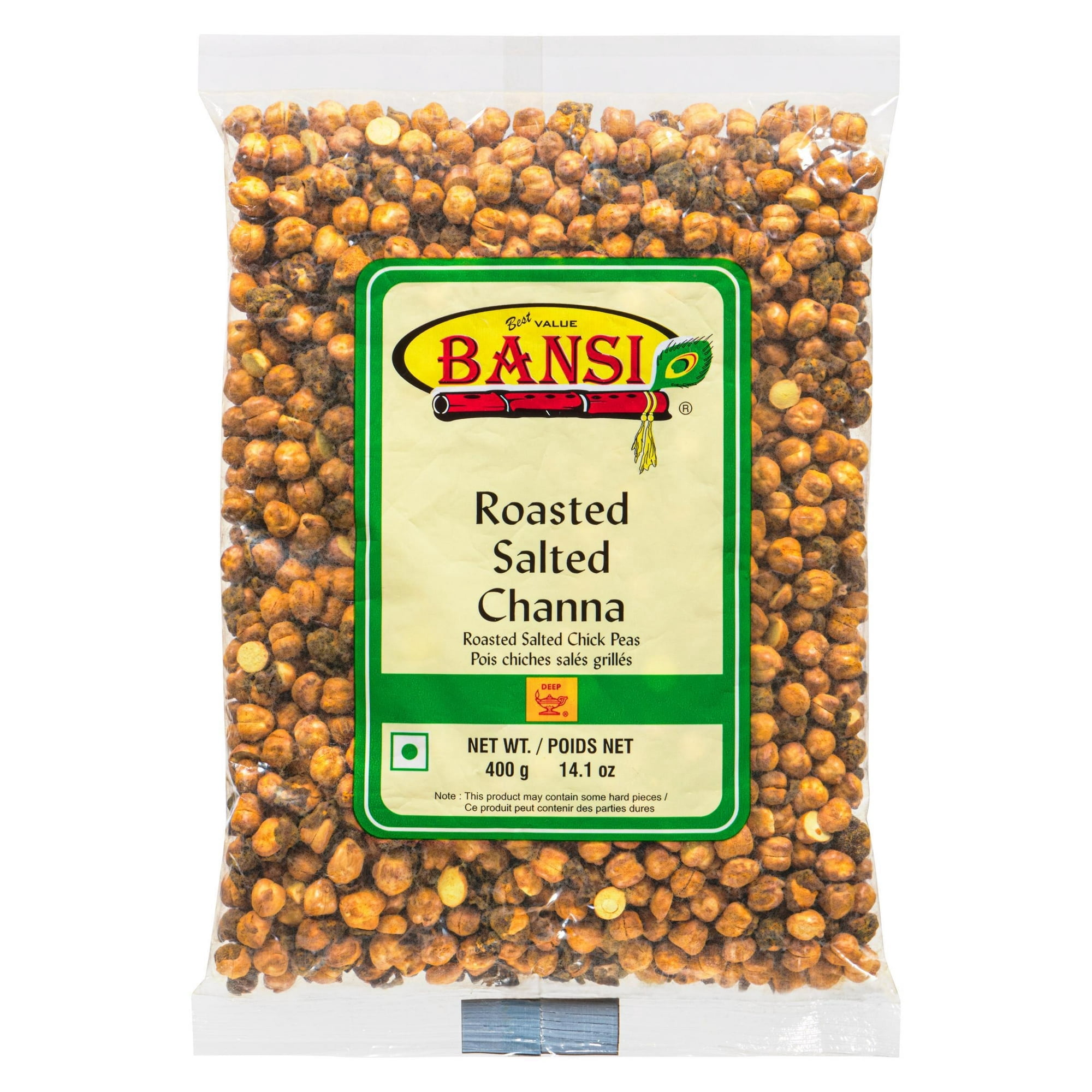 Bansi 'Roasted Salted Channa' Roasted Salted Chickpeas, 400 g