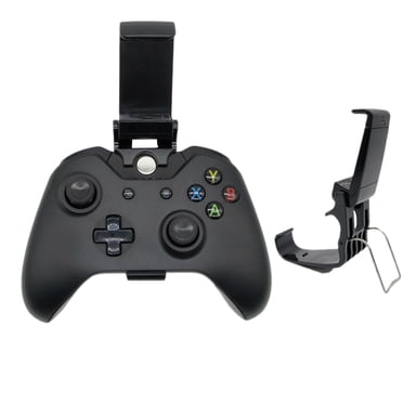 KAKOWELY Support Universel pour Téléphone 2 Pcs, Support à Pince pour Manette de Jeu, Support pour une Poignée de Jeu (Noir), 3.7"X1.97"X1.18 Pouces