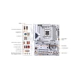 thumbnail image 3 of GIGABYTE B850 EAGLE WF7 ICE AM5 AMD B850 ATX Motherboard, 3 of 5