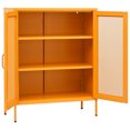 thumbnail image 2 of vidaXL Armoire de Rangement Jaune Moutarde 80x35x101,5 cm Acier, 2 of 5