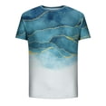 thumbnail image 5 of lcziwo Chemise pour Homme Grande Taille Manches Courtes T-Shirt Graphique à Imprimé 3D Hauts Moulants Décontractés Amples Col Ras du Cou Chandail Vêtements Tendance 2024, 5 of 5
