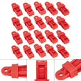 thumbnail image 2 of Yimiti 20pcs Adjustable Heavy Duty Locking Shade Plastic Clips for Tarps and Shades,Red, 2 of 9