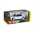 thumbnail image 4 of Bburago Lancia Delta Integrale HF White With Martini Stripes 1/24 Diecast Car Model, 4 of 4