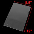thumbnail image 2 of Unique Bargains 20 Pcs Porte-Documents de Poche en Plastique PVC Transparent pour Papier A4, 2 of 3