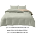 thumbnail image 3 of Queen Bedding Set under $5! CQCYD Queen Size Bedding Set, 4 Piece Bedding Collection, Washed Cotton Sheets, Teen Dorm Bedding, Comfortable Bed Set, Fresh Color Design, Complete Bedding Package, 3 of 6