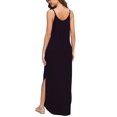 thumbnail image 4 of Robes Grande Taille Mode Femmes Décontractées à Col en V Unies Robes d'Été Sans Manches Robe Chandail Robes de Soirée pour Femmes Élégantes Chic en Liquidation, 4 of 6
