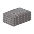 thumbnail image 2 of Fridja Microfiber Dish Towels , Solid Color Soft Super Absorbent and Lint Free Kitchen Towels Tea Towels and Bar Towels, 4 Pack (Lattice Designed Black Colors) - 26 x 18 Inch, 2 of 5