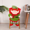 thumbnail image 1 of Christmas Decoration Christmas Dining Chair Covers, Christmas Chair Back Covers, Kitchen Chair Covers, Suitable For Christmas Holiday Festive Decoration Today' Deal #09, 1 of 6