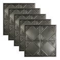 thumbnail image 1 of Great Lakes Tin 2ft Ceiling Tiles 5 Pack- Premium Tin-Plated Steel, Class A Fire Rated, 1 of 6