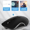 thumbnail image 4 of Lksixu Mute Wireless Mouse Charging Large Capacity Battery Plug And Play Transmission Stable Fashion Beautiful Shallow Body Feel Comfortable Universal Mouses Electronics for Home Office School, 4 of 7