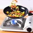 thumbnail image 3 of Cooking Pan, Flat Omeltte Pan Skillet Non Stick Saute Pan Multifunction Cookware Pot Pan Uniform Heating Flat Base Portable Handle for Cooking Omelette Pan Cookware Set, 3 of 7