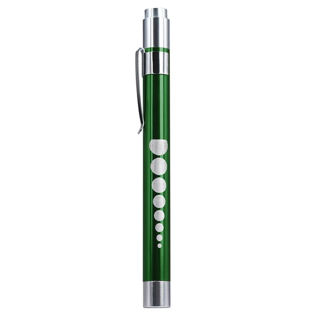 LED Sanitary Pen Light Aluminum Alloy Pen Flashlight White Light Yellow Light Inspection Pupil Light For Oral Ophthalmology