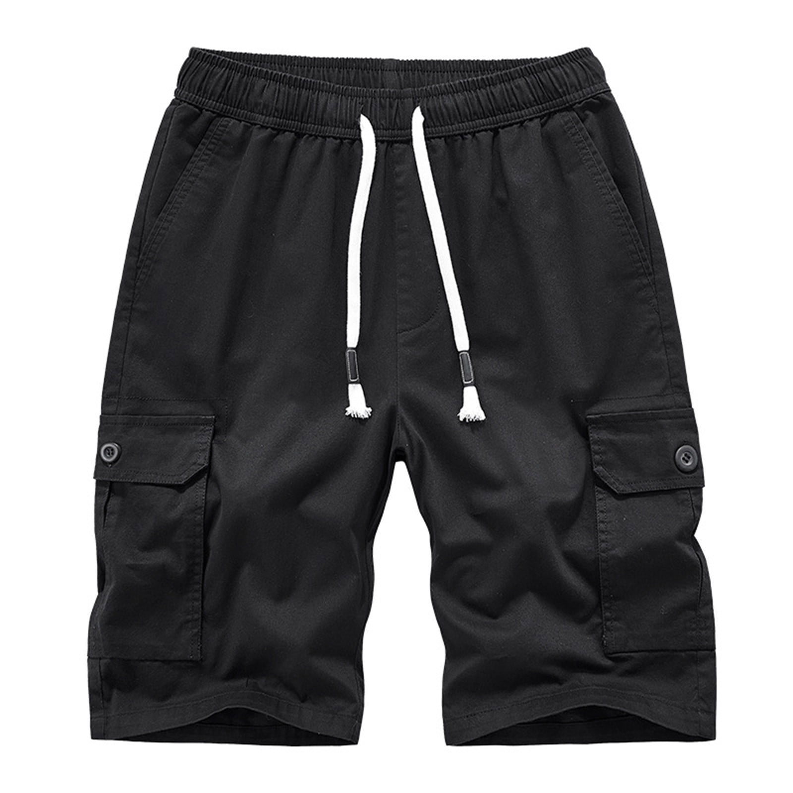 Cameland Men's Short Pants Outdoors Pocket Beach Work Trouser Cargo Shorts Pant