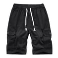 thumbnail image 1 of Cameland Men's Short Pants Outdoors Pocket Beach Work Trouser Cargo Shorts Pant, 1 of 3