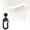 B, variant on Product Category Hooks for Outdoor Gazebo Curtains Smooth Gliding Rustproof Hooks for Netting and Curtain Tracks Multipurpose Outdoor Hardware