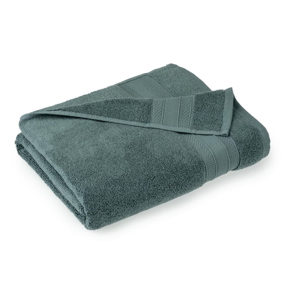 hometrends Solid 100% Cotton Bath Towel, 1 Piece, 550 GSM, Highly Absorbent & Soft Bathroom Towel, Dark Teal