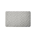 thumbnail image 2 of Bathroom Carpet 1PC,Non-Slip Floor Mat23.62x15.75in,Soft Polyester Fiber Rug for Shower Safety, Comfort Underfoot, Durable Home Decor(Gray), 2 of 9