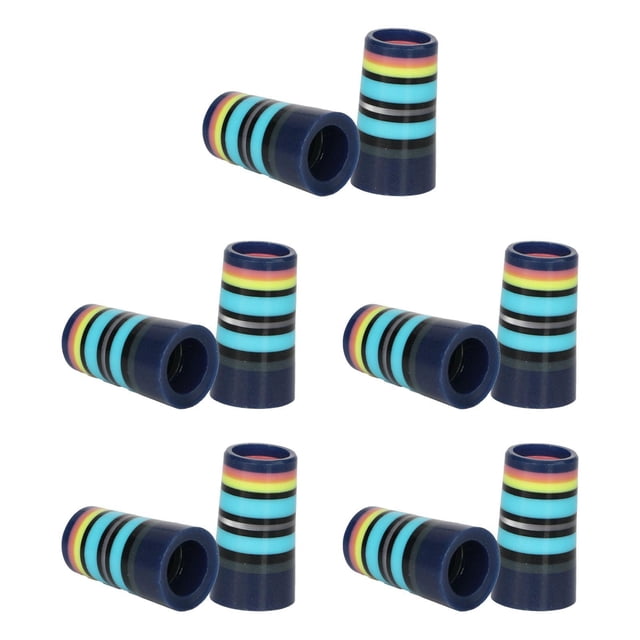 Siruishop 10 Pieces Golf Iron Ferrules Size .370 End Caps for Golf Course Sports Party C