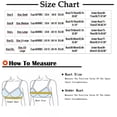 thumbnail image 2 of Babysbule Bras for Women Clearance Woman's Embroidered Glossy Comfortable Breathable Bra Underwear No Rims, 2 of 3
