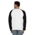 thumbnail image 4 of Inkmeso Men's Regular Fit Round Neck Shirt Solid Raglan Long Sleeve T-Shirts, 4 of 7