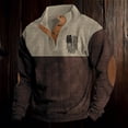 thumbnail image 1 of Chandail Sans Capuche pour Homme à Manches Longues, Col Ras du Cou, Chandail à Enfiler pour un Confort et un Style Quotidiens avec une Ambiance Mode Urbaine Décontractée, 1 of 4