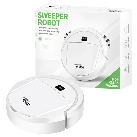 Intelligent Robot Vacuum Cleaner Ultra Thin Multiple Modes Pet Hair