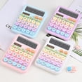 thumbnail image 2 of Ohufall Dopamine Color Scientific Calculators Mechanical Key Basic Small Calculator For School, 2 of 3