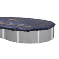 thumbnail image 3 of Swimline 18 x 33 Foot Oval Above Ground Heavy Winter Swimming Pool Cover, Blue, 3 of 7