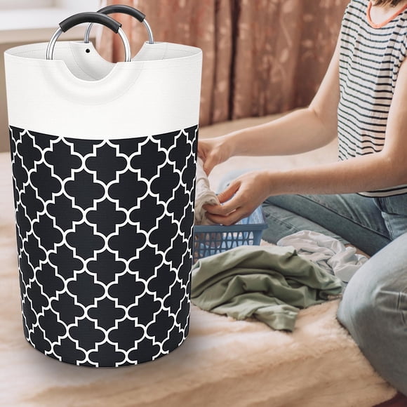 Laundry Basket Clearance Deals Space Saving Laundry Hamper Travel Hamper Easy To Carry Laundry Basket Dirty Hamper Dirty Clothes Bin Laundry Baskets for Kids, 14.96x29.13in