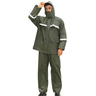 TIMIFIS Rain Suits for Men Women Water Proofs, Breathable Rain Coats with Eye-Catching Reflective Strip, Rain GearFall
