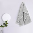 thumbnail image 4 of ELAYARD Serviette de Visage Réutilisable en Coton Gris Doux Haute Absorption pour Salle de Bain et Cuisine, 4 of 6