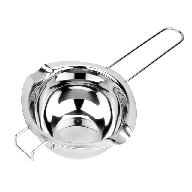 Super Double Boiler Pots Universal Insert Pan 304 Stainless Steel 2 Pour Spouts Chocolate Melting Pots