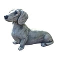 thumbnail image 2 of PVCS Resin Cute Gardening Decoration Dog Statue Ornament Sculpture, 2 of 8