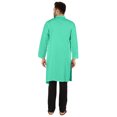 thumbnail image 4 of Atasi Indian Designer Kurta For Mens Party Wear Solid Color Ethnic Long Shirt, 4 of 7