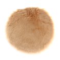 thumbnail image 2 of DOLITY Seat Cushion Faux Mat Artificial Pad Sofa Chair Stool Car Camel 40cm, 2 of 9