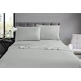 thumbnail image 2 of Swift Home Basic 3-Piece Twin Size Sheet Set, Ultra Soft, Deep Pocket, Easy Care Bedding Set, Light Gray, 2 of 7