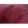 thumbnail image 4 of oneOone Cotton Silk Fabric Leaves & Paisley Block Print Fabric By Yard 42 Inch Wide, 4 of 4
