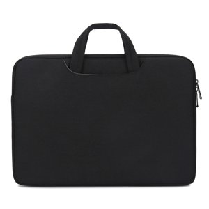 Sac portable portable 15.6 Sac ordinateur portable de pouce imperméable en nylon Sac portable Business sac à main sac casual noir