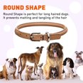 thumbnail image 4 of Dogline L1006-6 22-25 L x 0.5 W Po. Col Rond en Cuir, Brun, 4 of 5