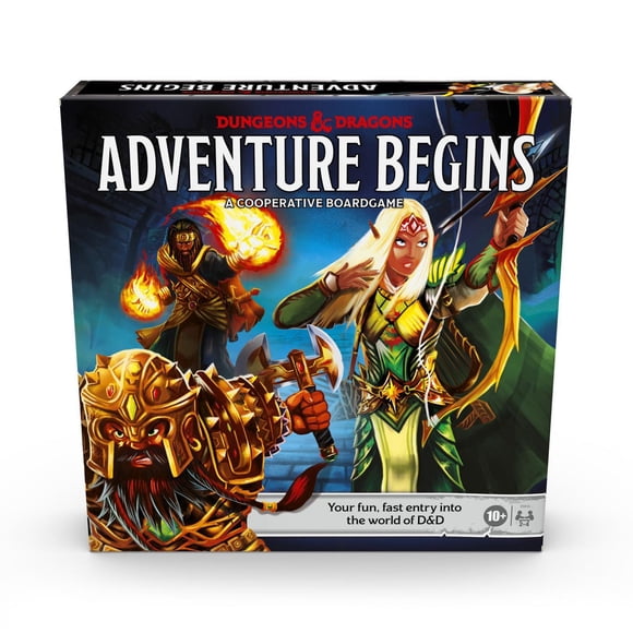 Dungeons & Dragons Adventure Begins, Cooperative Fantasy Board Game